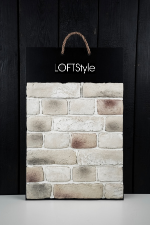 Декоративный кирпич LoftStyle Sandy & Sandy Snow, Mix