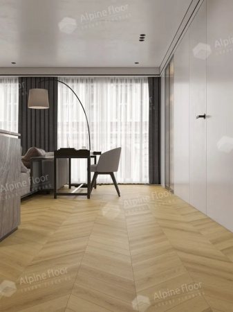 Ламинат Alpine Floor LF109-03 Дуб Пиренеи, Chevron Art