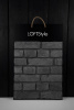 Декоративный кирпич LoftStyle Graphite