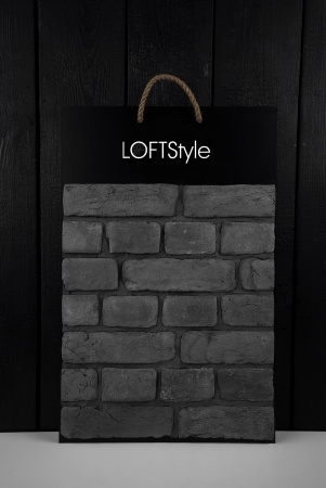 Декоративный кирпич LoftStyle Graphite