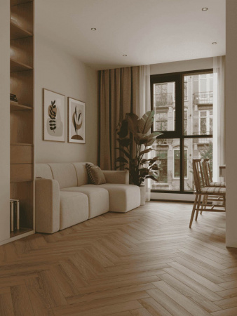 Ламинат Norland LF303-36 Дуб Наксос, Herringbone Elegant
