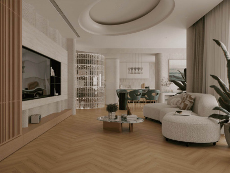 Ламинат Alpine Floor Дуб Сан-Себастьян LF121-07, Murano Herringbone