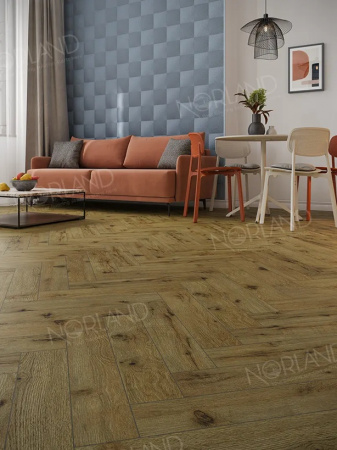 Ламинат Norland LF303-14 Дуб Скай, Herringbone Elegant