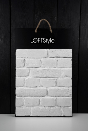 Декоративный кирпич LoftStyle White