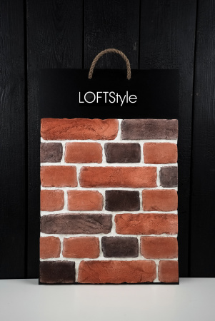 Декоративный кирпич LoftStyle Red
