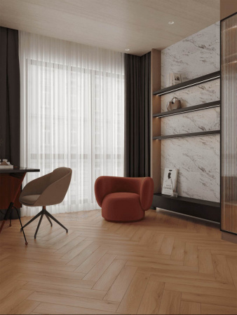 Ламинат Alpine Floor Дуб Толедо LF121-08, Murano Herringbone