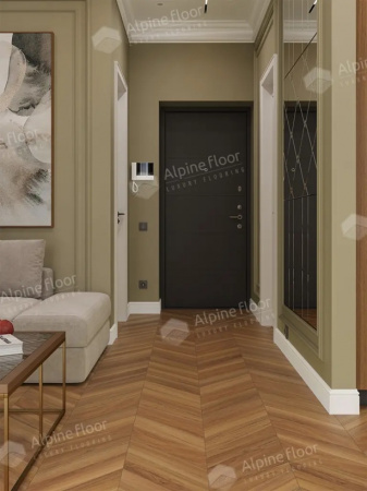 Ламинат Alpine Floor LF109-08 Дуб Этна, Chevron Art