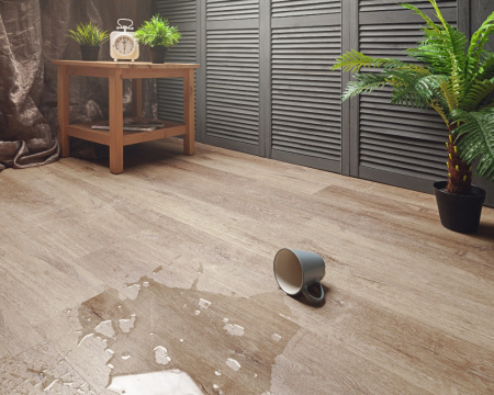 WPC ламинат Aquafloor AF6032, RealWood Click