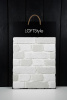 Декоративный кирпич LoftStyle White & Ivory, Mix