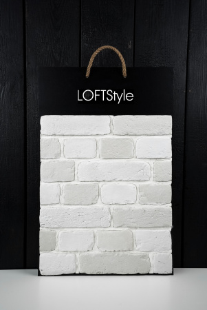 Декоративный кирпич LoftStyle White & Ivory, Mix