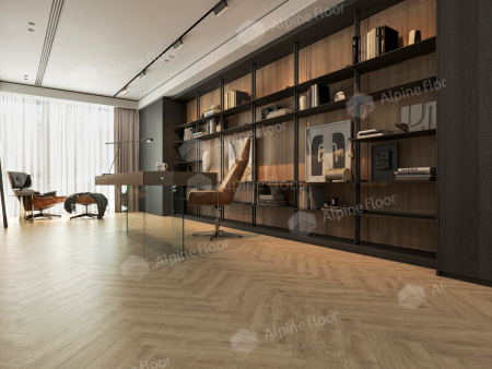 Ламинат Alpine Floor LF102-07 Дуб Прованс, Herringbone 8 мм