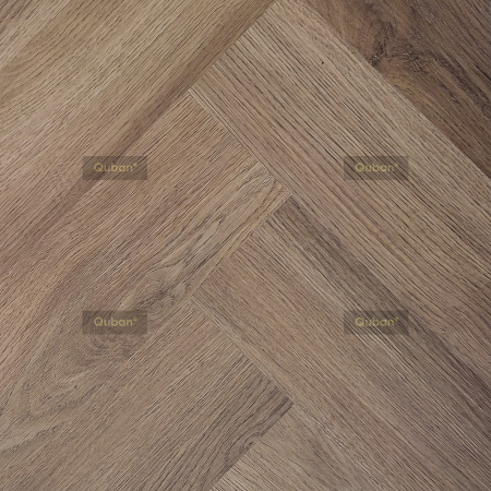 Кварцевый ламинат Home Expert Дуб Шоколадный, Parquet елочка