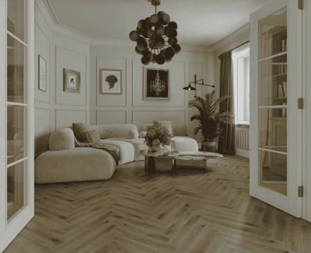 Ламинат Norland LF306-41 Дуб Элла, Herringbone Elegant 10