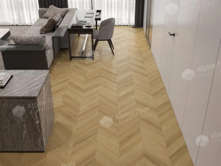 Ламинат Alpine Floor LF109-03 Дуб Пиренеи, Chevron Art