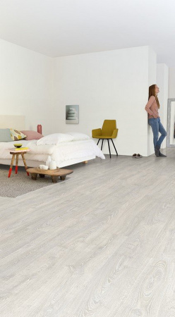 Ламинат Quick Step Дуб фантазийный светло-серый IM3560, Impressive