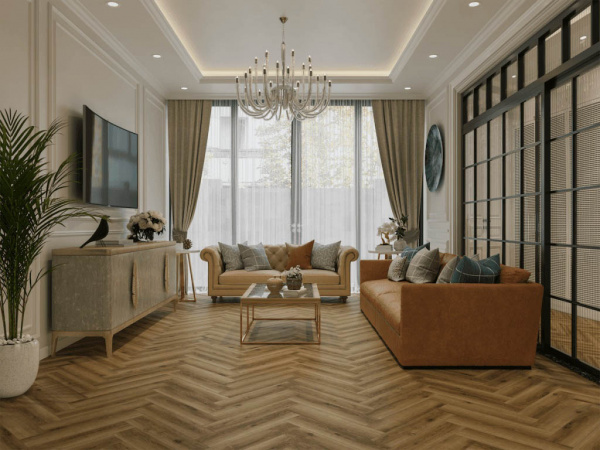 SPC-ламинат Alpine Floor ECO 29-1-R Афина, Титан Паркет анонс