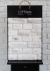 Гипсовая плитка LoftStyle кирпич Gray G