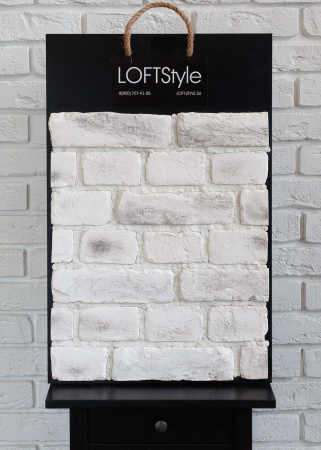 Гипсовая плитка LoftStyle кирпич Gray G