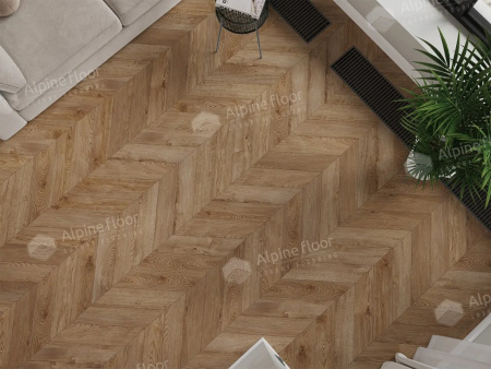 Ламинат Alpine Floor LF109-06 Дуб Эверест, Chevron Art