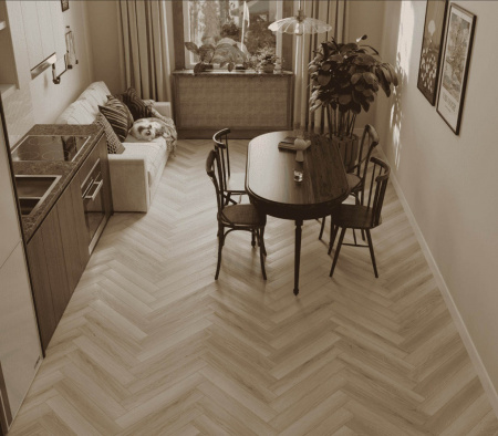 Ламинат Norland LF304-33 Дуб Иония, Herringbone Elegant Strong