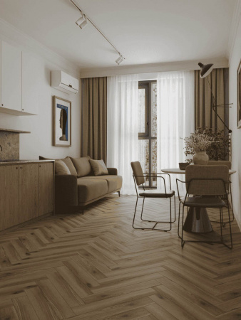 Ламинат Norland LF303-40 Дуб Лира, Herringbone Elegant