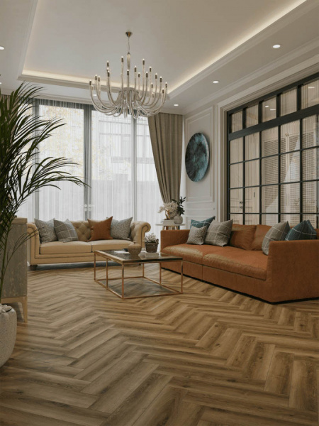 SPC-ламинат Alpine Floor ECO 29-1-R Афина, Титан Паркет анонс