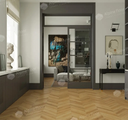 Ламинат Alpine Floor LF109-05 Дуб Олимп, Chevron Art