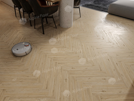 Ламинат Alpine Floor LF102-01 Дуб Лион, Herringbone 8 мм