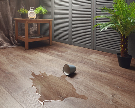 WPC ламинат Aquafloor AF6033, RealWood Click